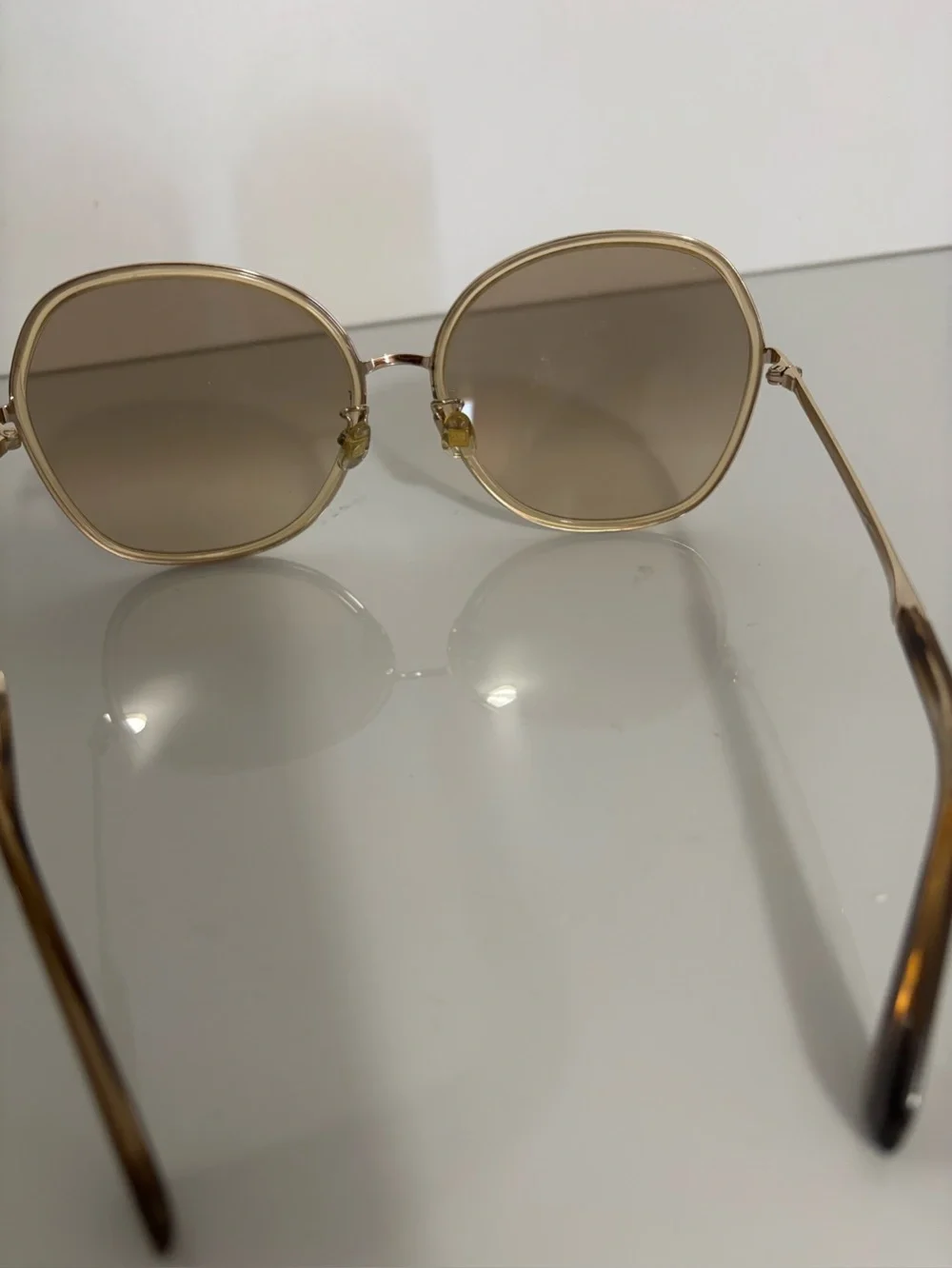 KATE SPADE Coralina Women’s Beige Round Sunglasses